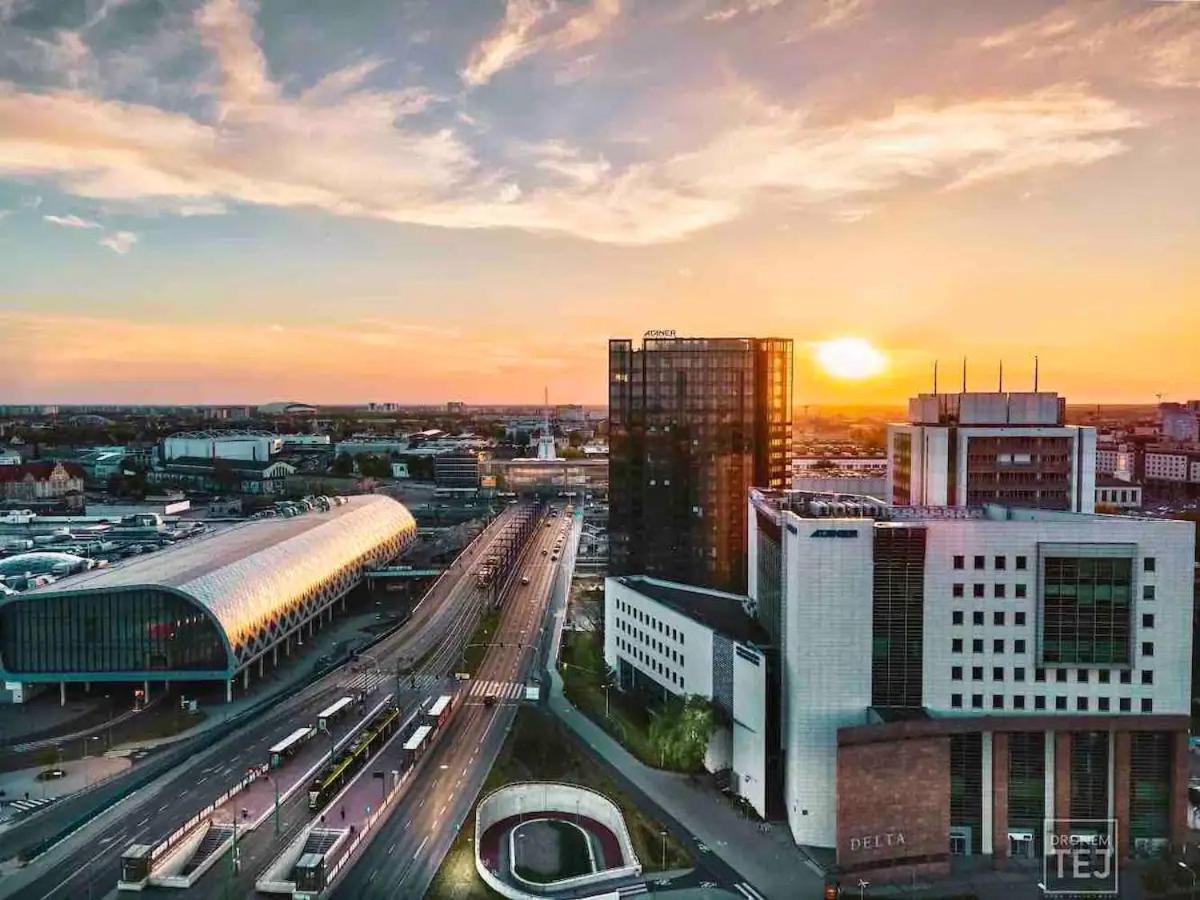 Oddech Miasta Apartman Poznań Kültér fotó