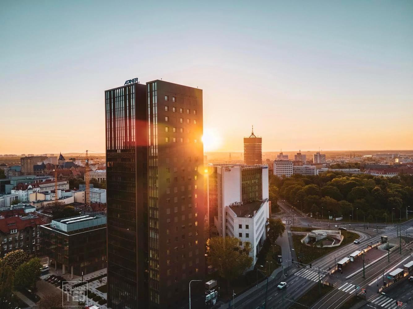 Oddech Miasta Apartman Poznań Kültér fotó